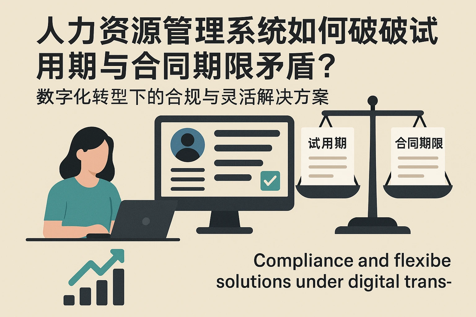 人力资源管理系统如何破解试用期与合同期限矛盾？数字化转型下的合规与灵活解决方案
