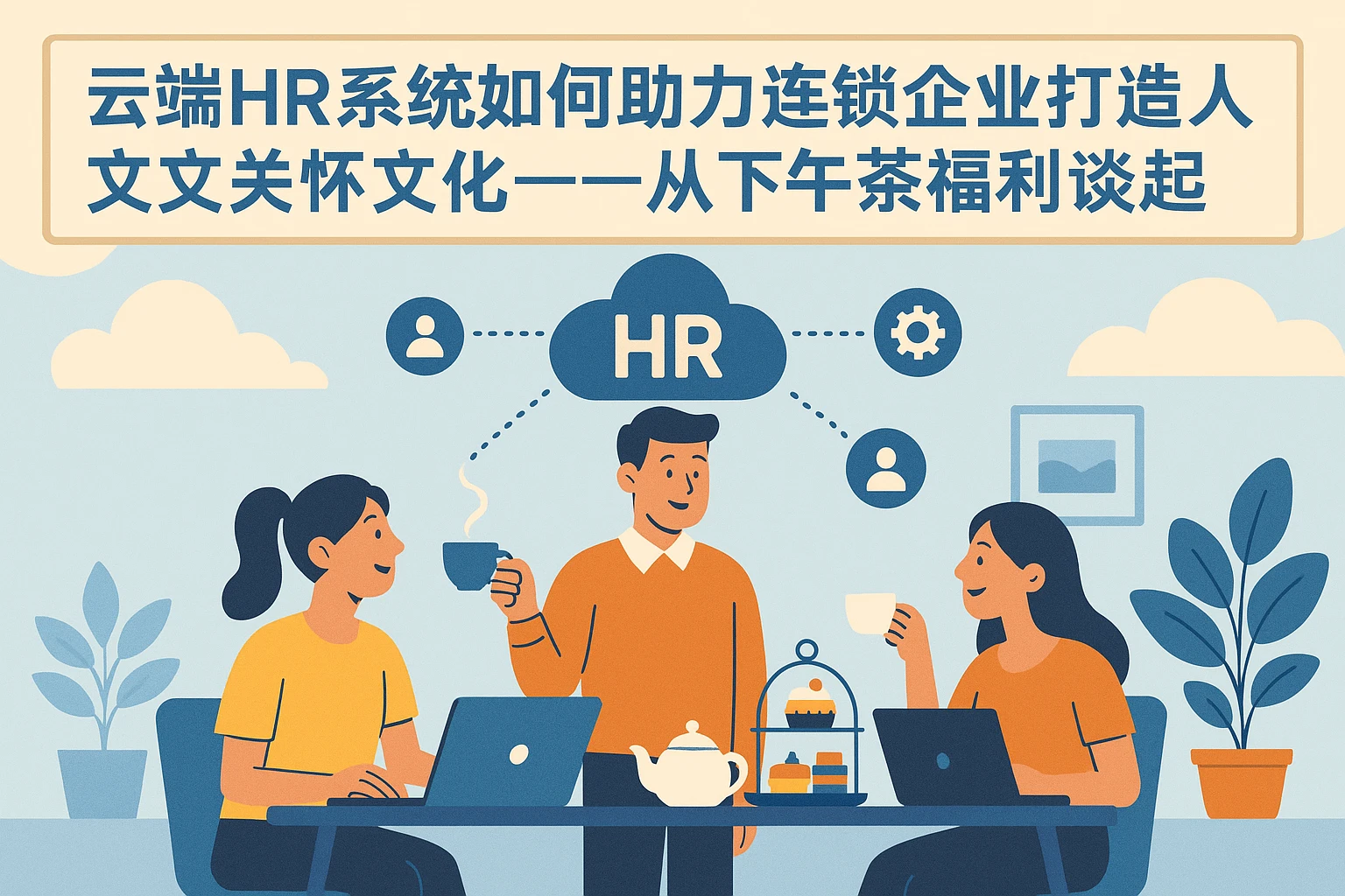 云端HR系统如何助力连锁企业打造人文关怀文化——从下午茶福利谈起