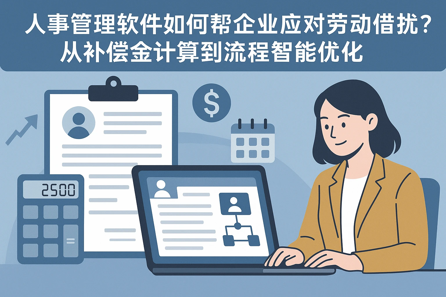 人事管理软件如何帮企业应对劳动合同到期挑战?从补偿金计算到流程智能优化