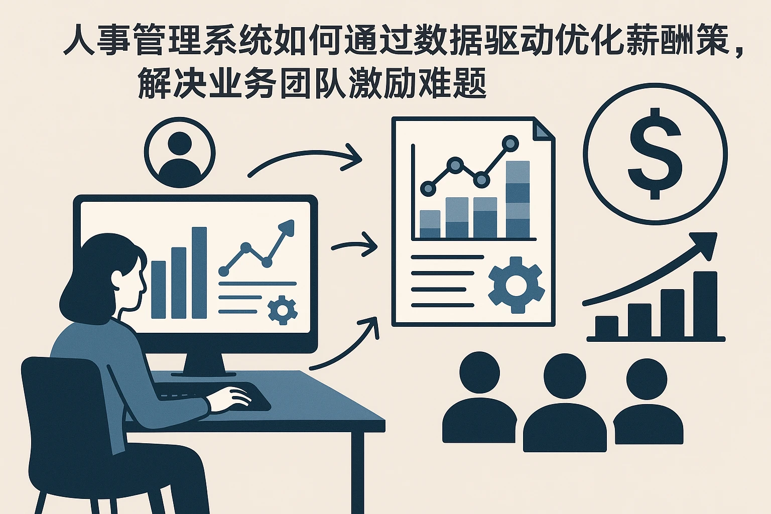 人事管理系统如何通过数据驱动优化薪酬策略,解决业务团队激励难题