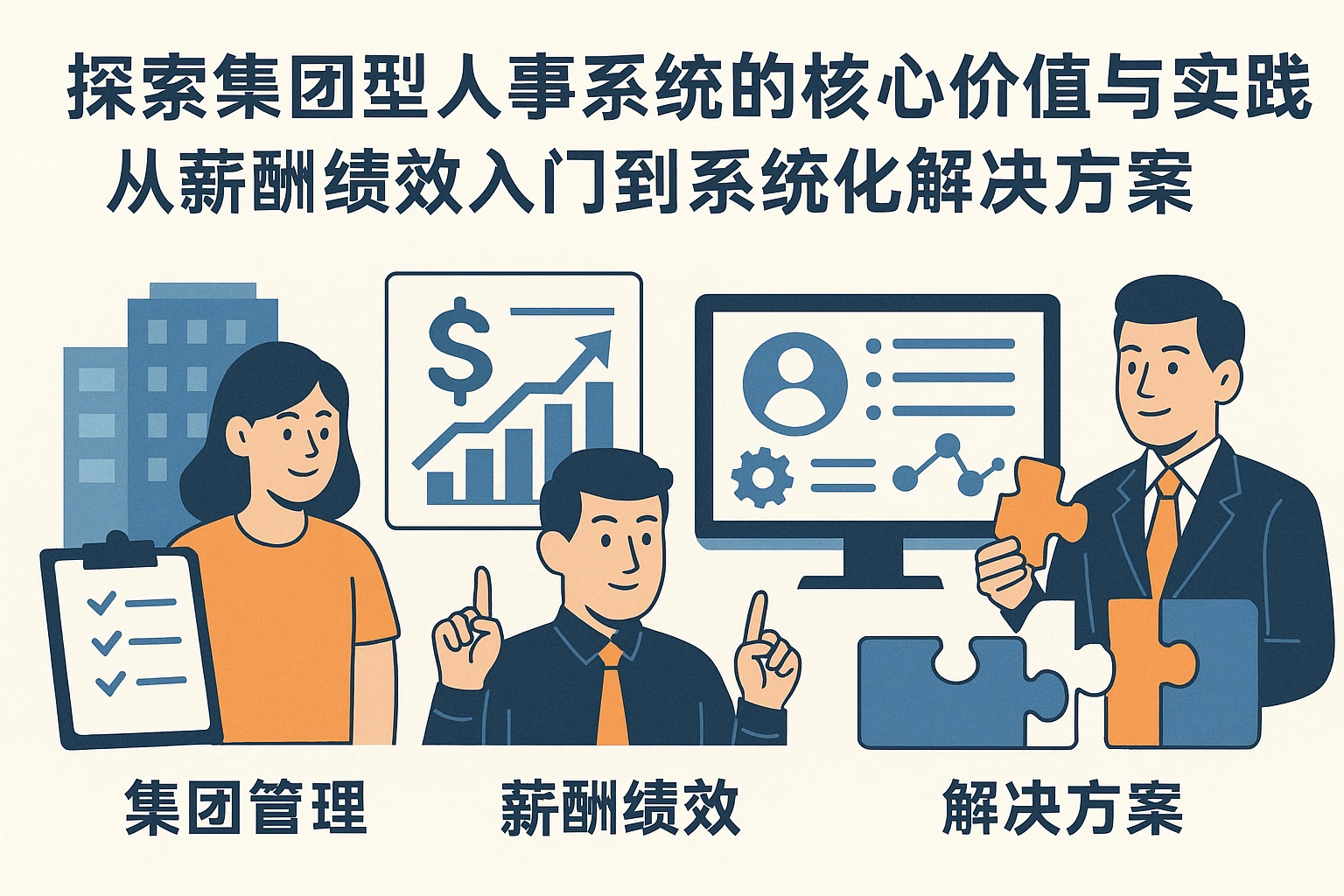 探索集团型人事系统的核心价值与最佳实践：从薪酬绩效入门到系统化解决方案