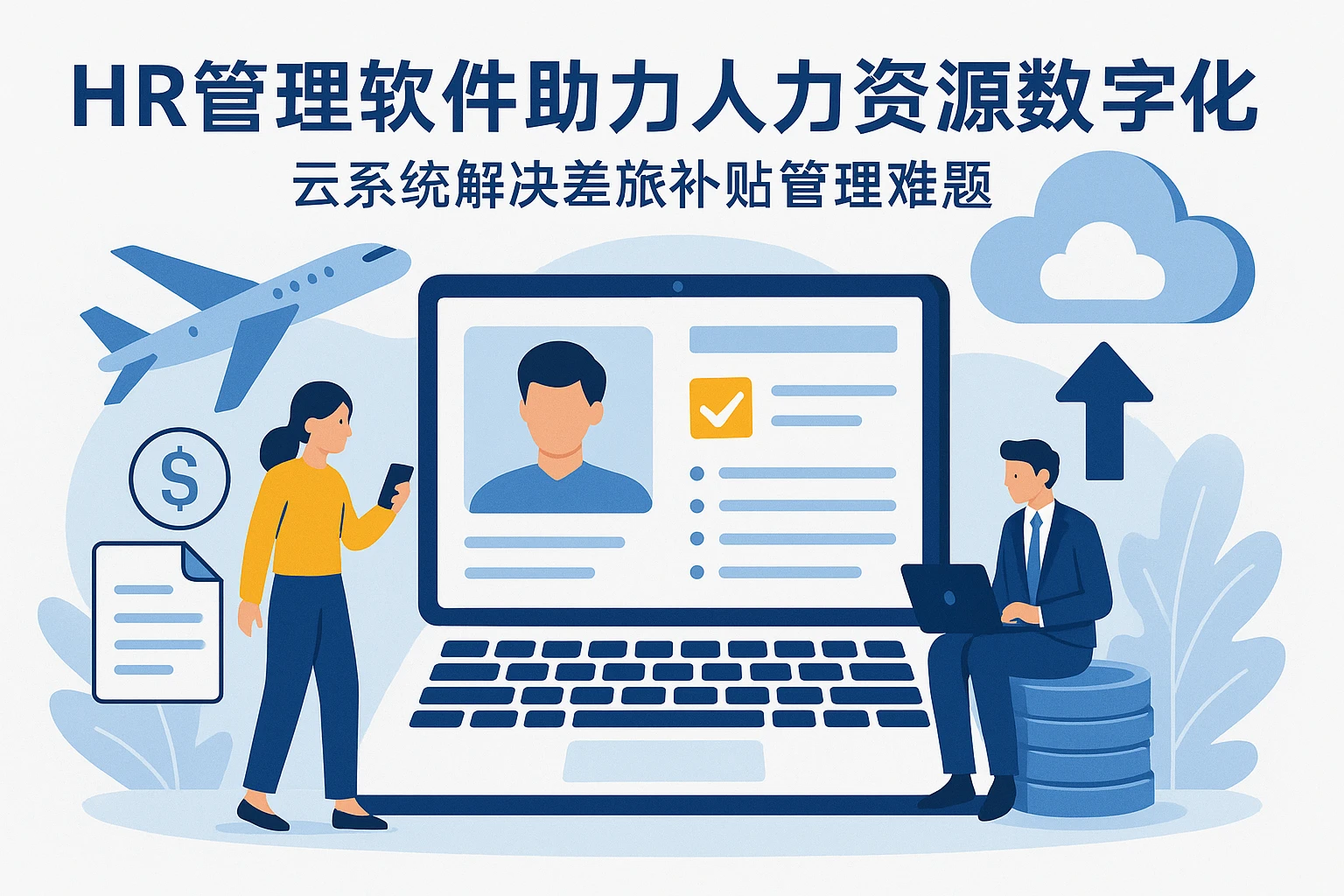 HR管理软件助力人力资源数字化转型，云系统解决差旅补贴管理难题