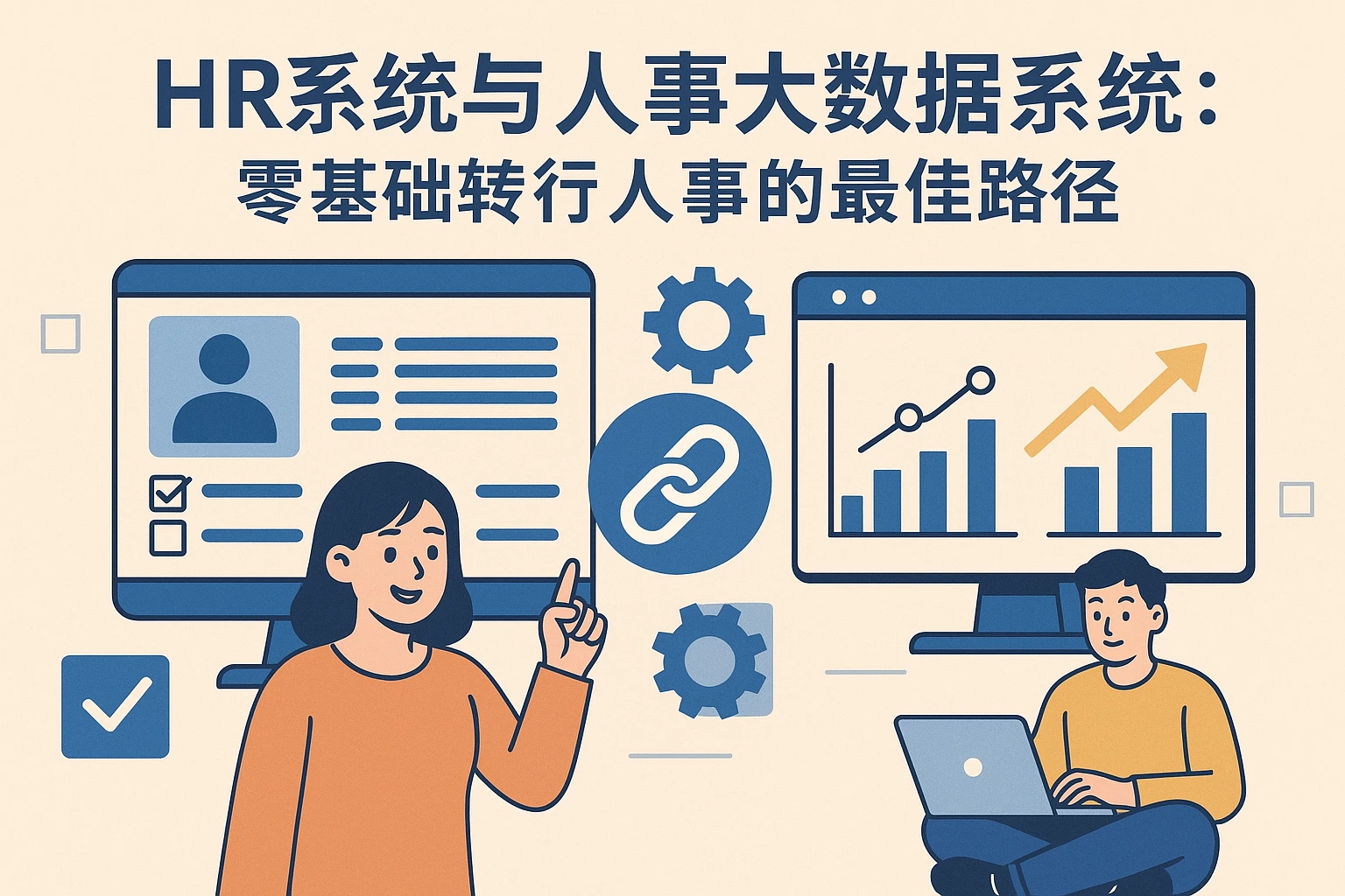 HR系统与人事大数据系统：零基础转行人事的最佳路径