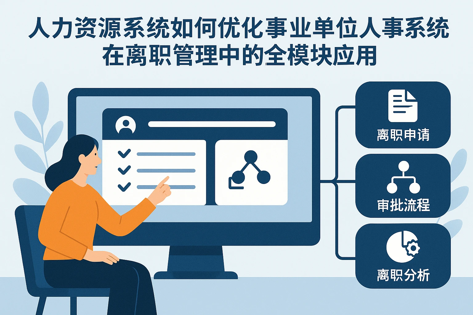 人力资源系统如何优化事业单位人事系统在离职管理中的全模块应用
