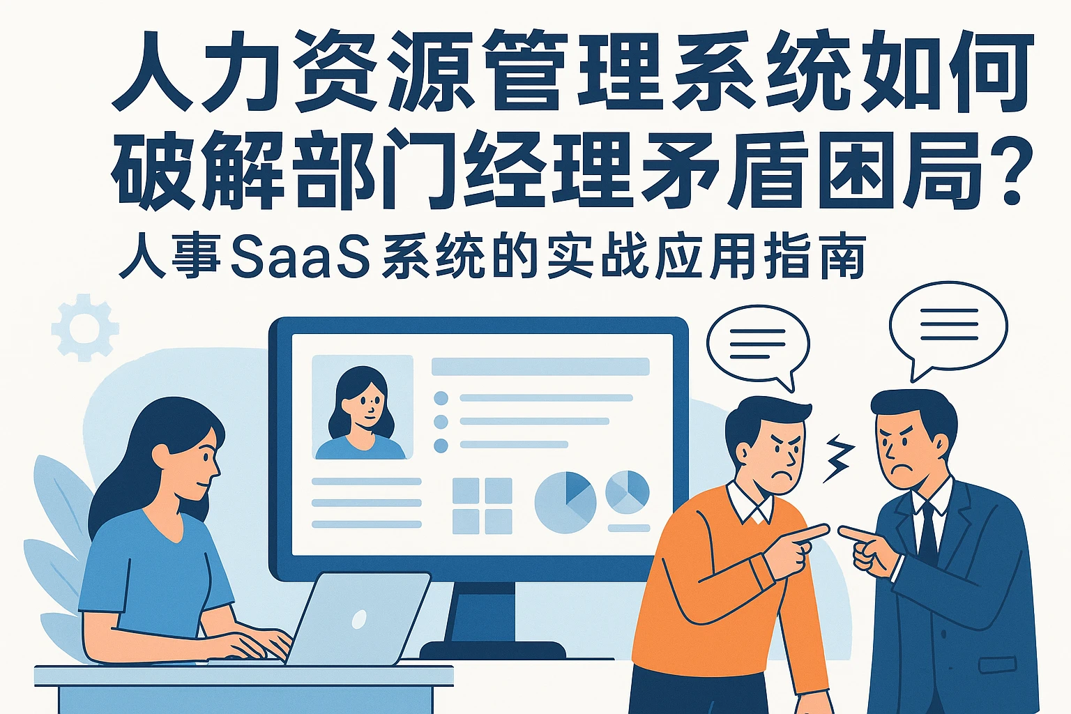 人力资源管理系统如何破解部门经理矛盾困局？人事SaaS系统的实战应用指南