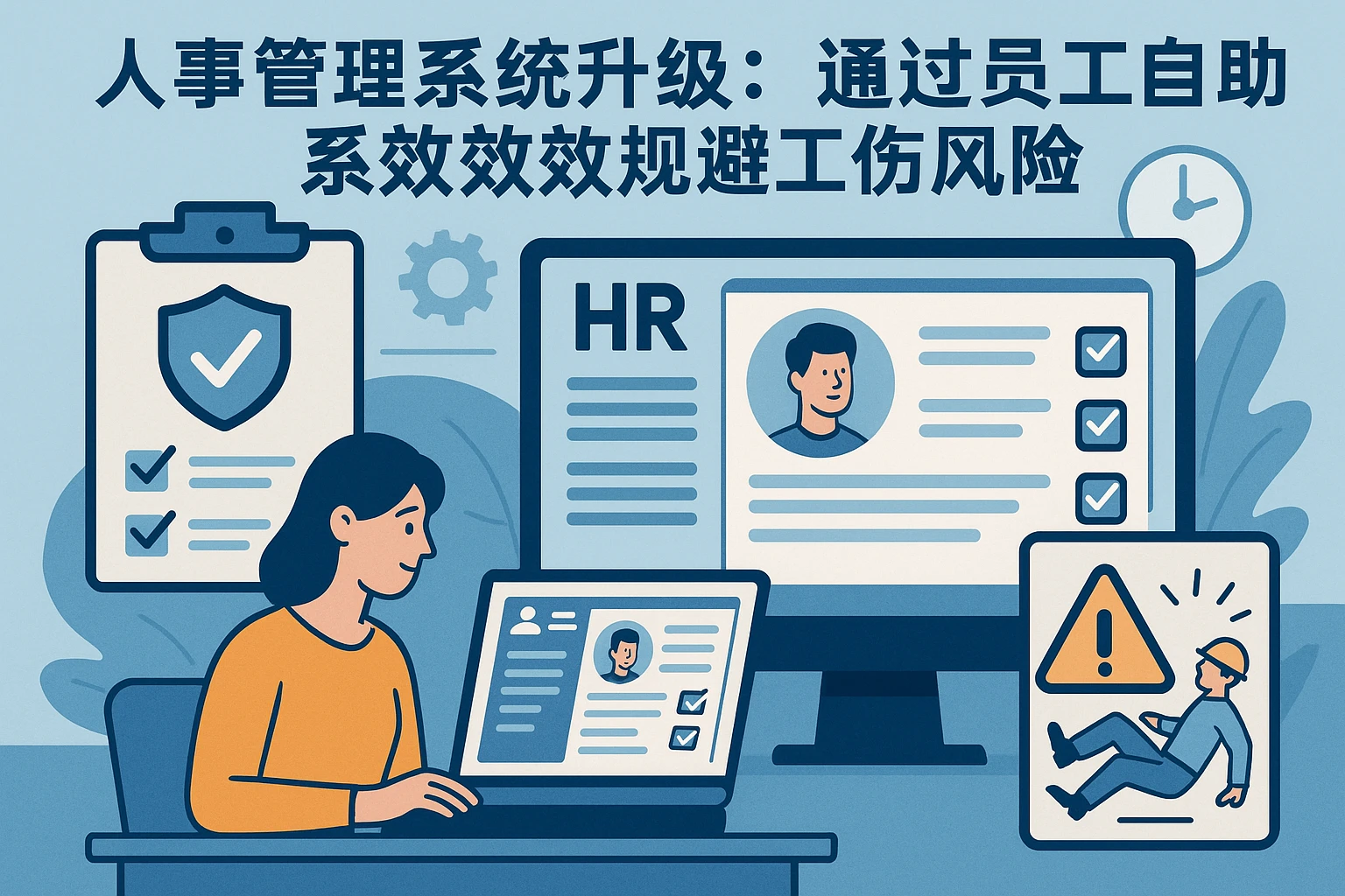 人事管理系统升级：通过员工自助系统有效规避工伤风险