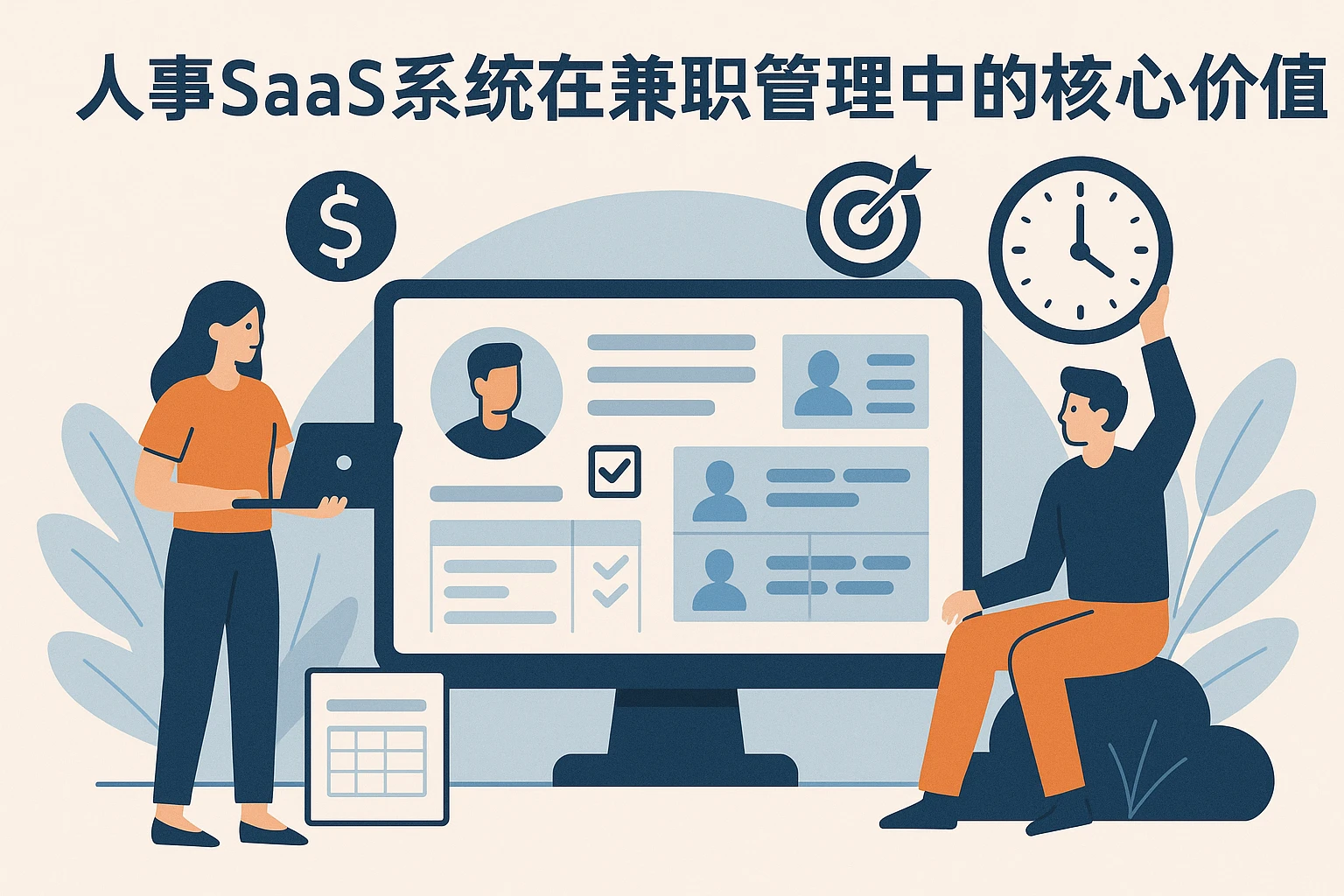 人事SaaS系统在兼职管理中的核心价值