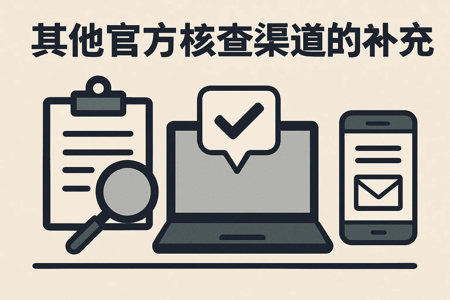 其他官方核查渠道的补充