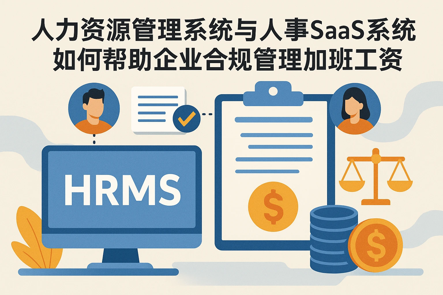 人力资源管理系统与人事SaaS系统如何帮助企业合规管理加班工资