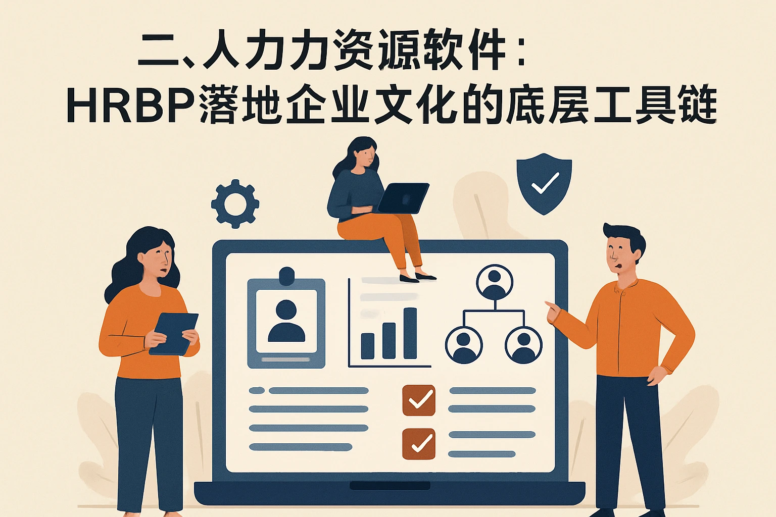 二、人力资源软件：HRBP落地企业文化的底层工具链