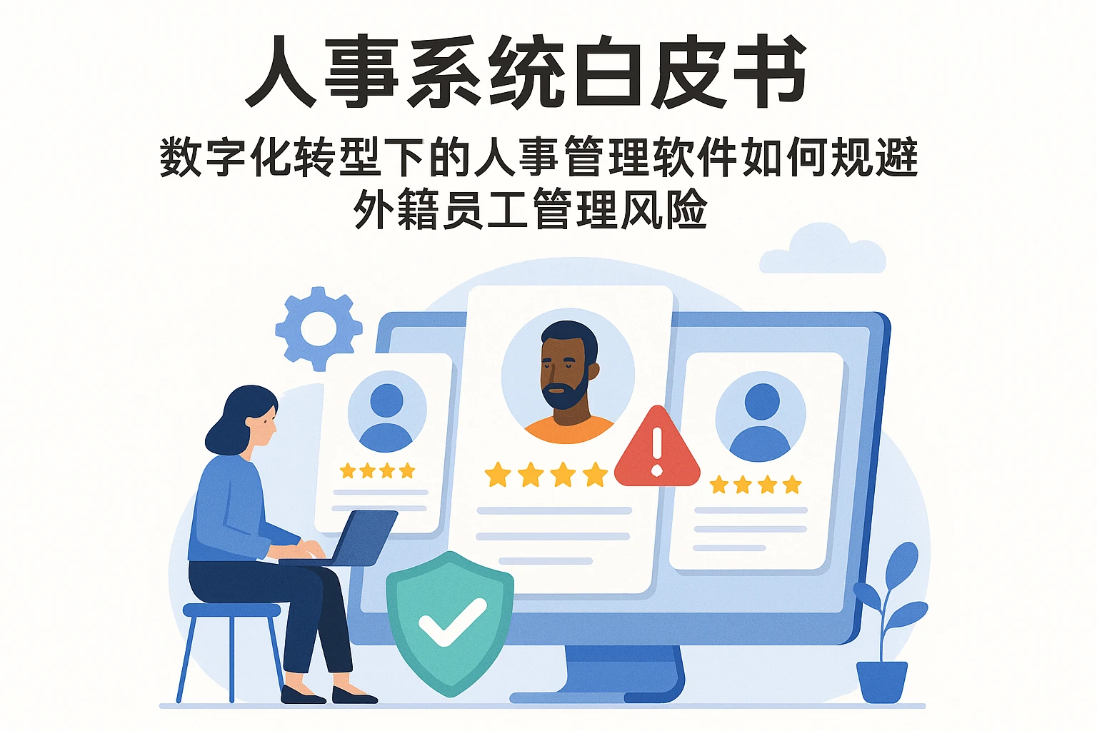 人事系统白皮书：数字化转型下的人事管理软件如何规避外籍员工管理风险