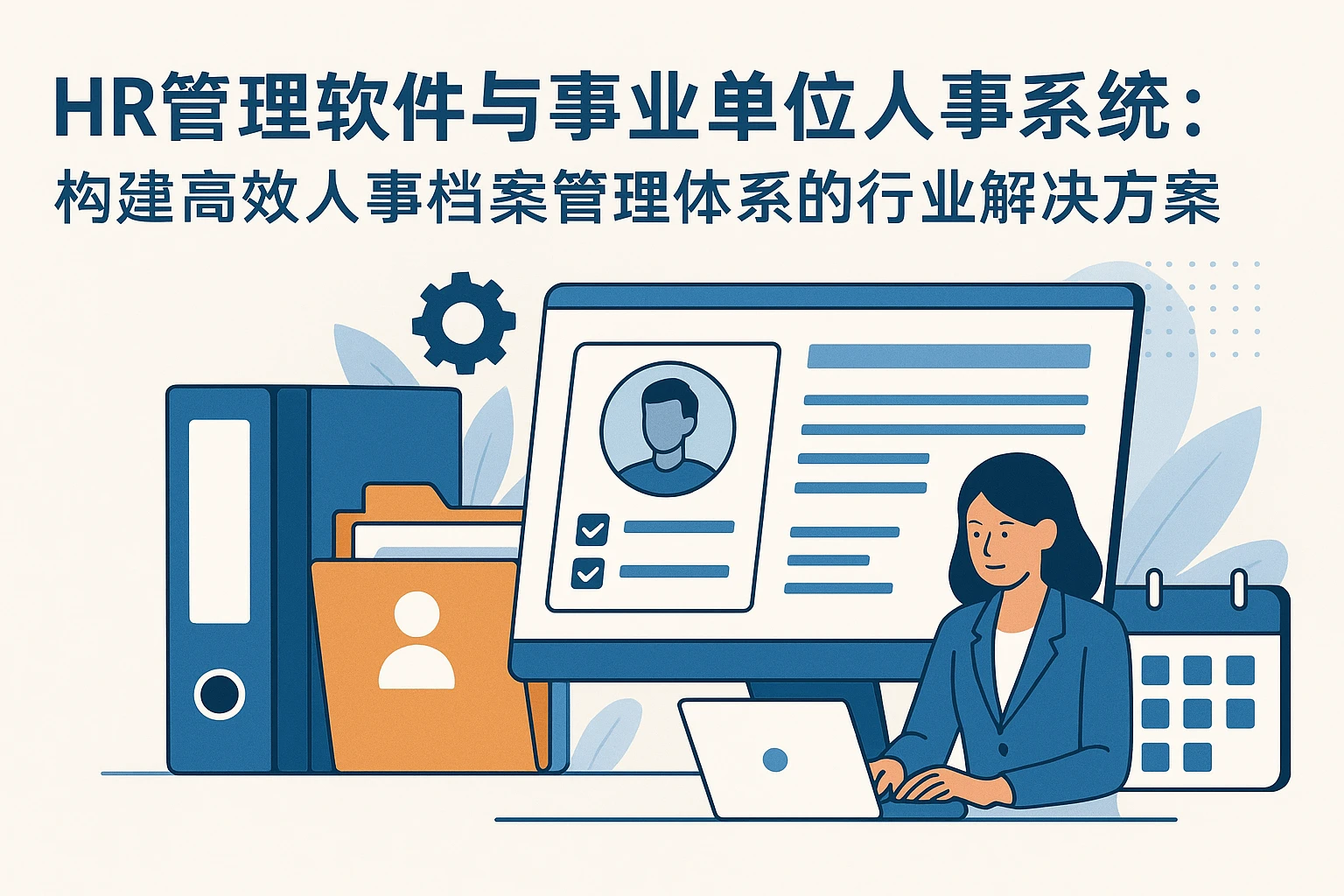 HR管理软件与事业单位人事系统：构建高效人事档案管理体系的行业解决方案
