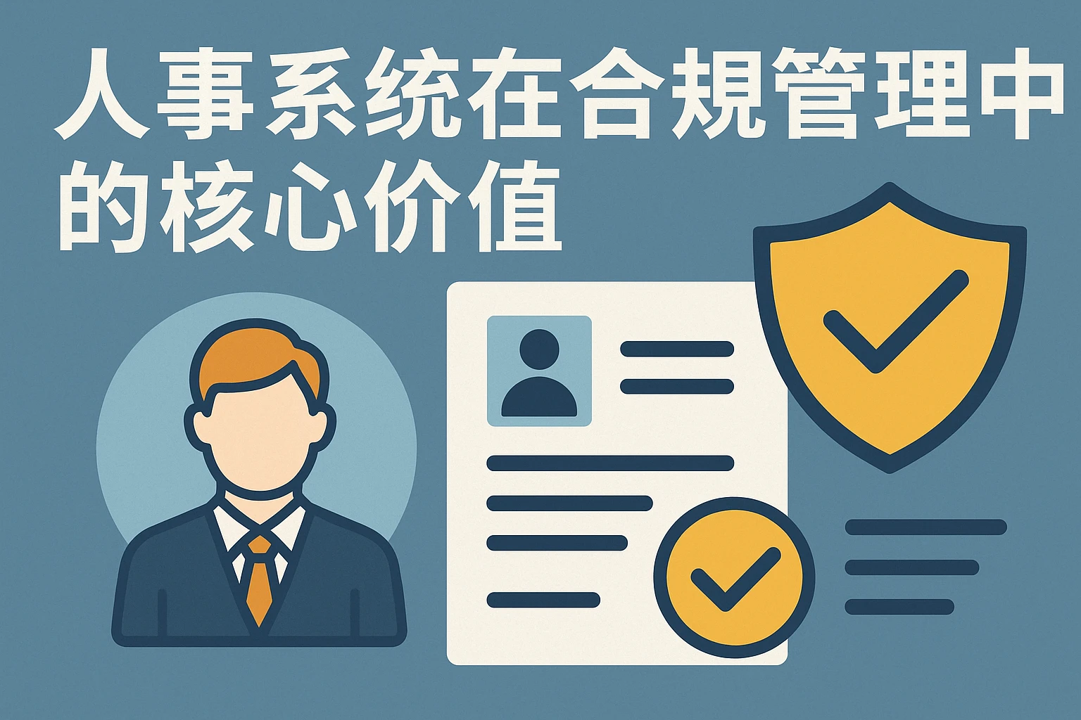 人事系统在合规管理中的核心价值