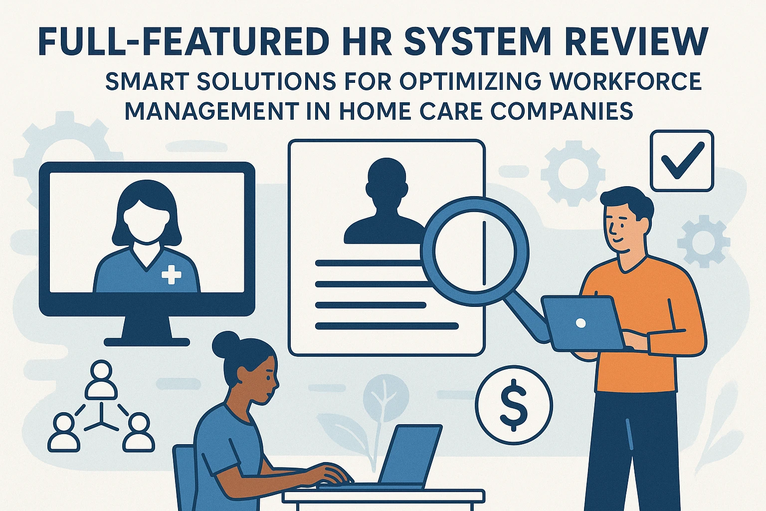 全模块人事系统评测:优化护理服务公司人力资源管理的智能解决方案