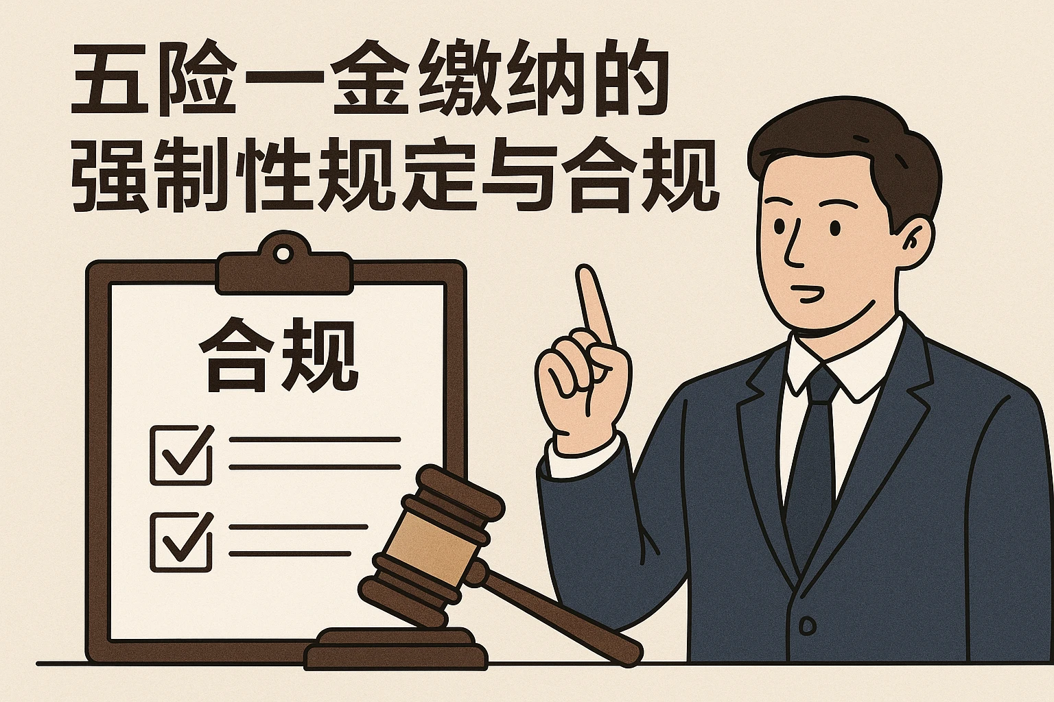 五险一金缴纳的强制性规定与合规操作