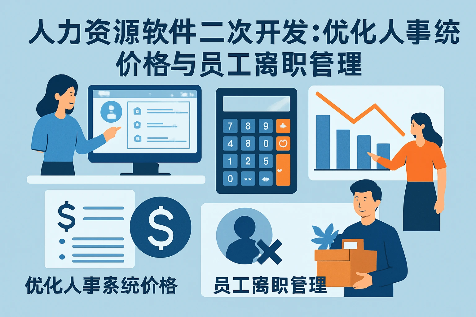人力资源软件二次开发：优化人事系统价格与员工离职管理