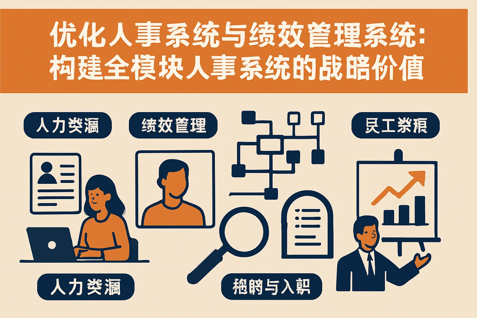 优化人事系统与绩效管理系统：构建全模块人事系统的战略价值