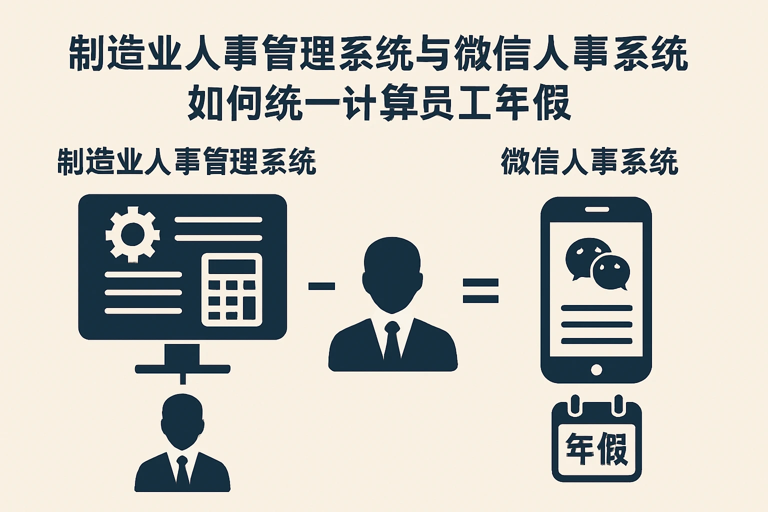 制造业人事管理系统与微信人事系统如何统一计算员工年假