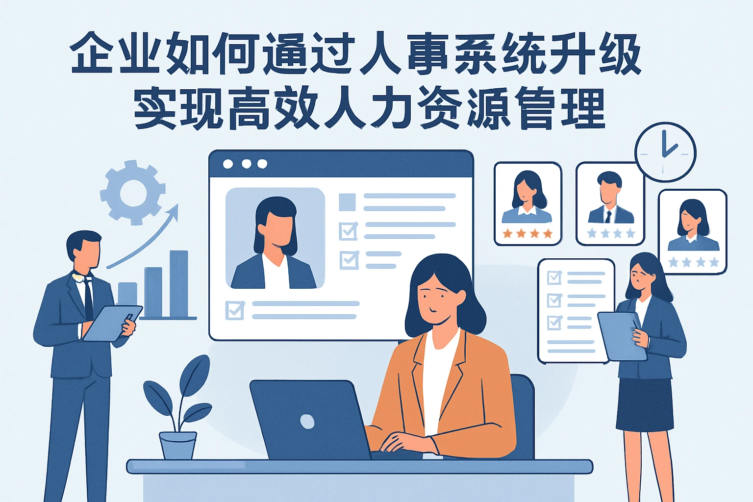 企业如何通过人事系统升级实现高效人力资源管理