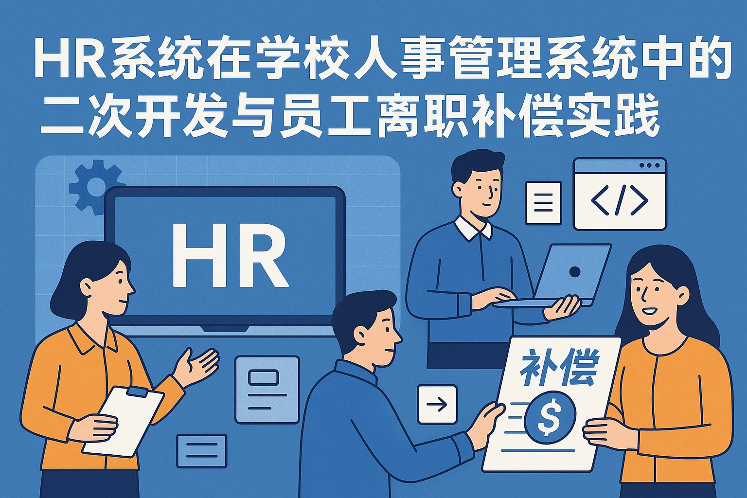 HR系统在学校人事管理系统中的二次开发与员工离职补偿实践