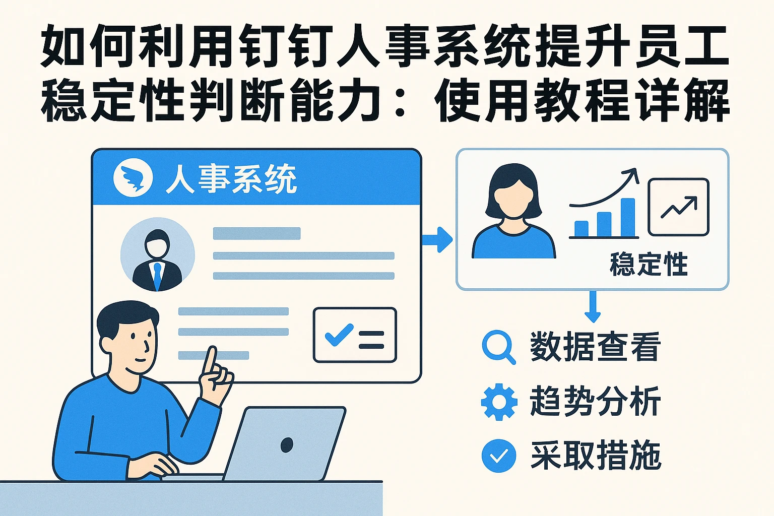 如何利用钉钉人事系统提升员工稳定性判断能力：使用教程详解