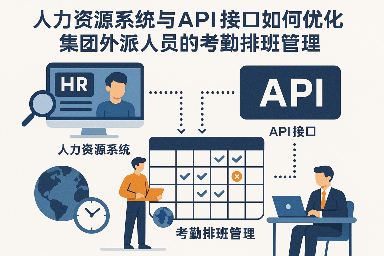 人力资源系统与API接口如何优化集团外派人员的考勤排班管理