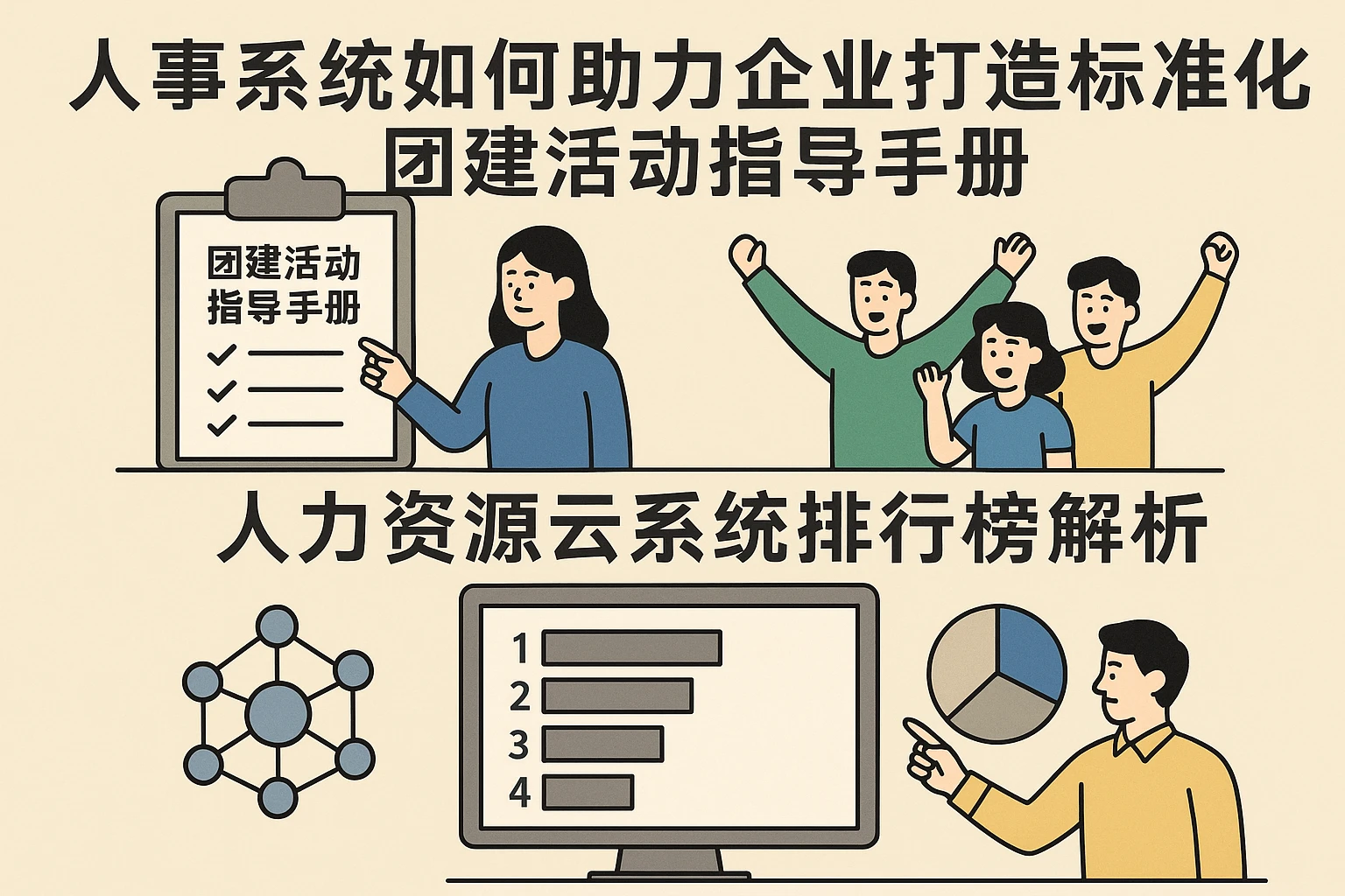 人事系统如何助力企业打造标准化团建活动指导手册:人力资源云系统排行榜解析