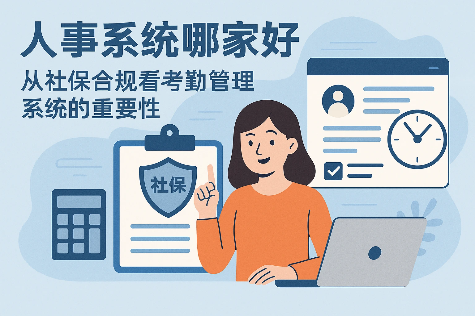 人事系统哪家好：从社保合规看考勤管理系统的重要性