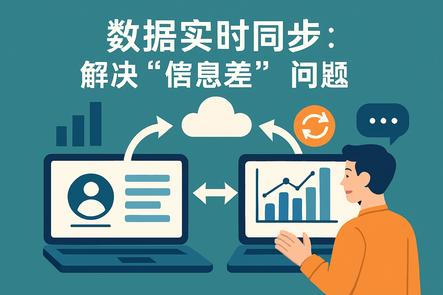 2. 数据实时同步:解决“信息差”问题