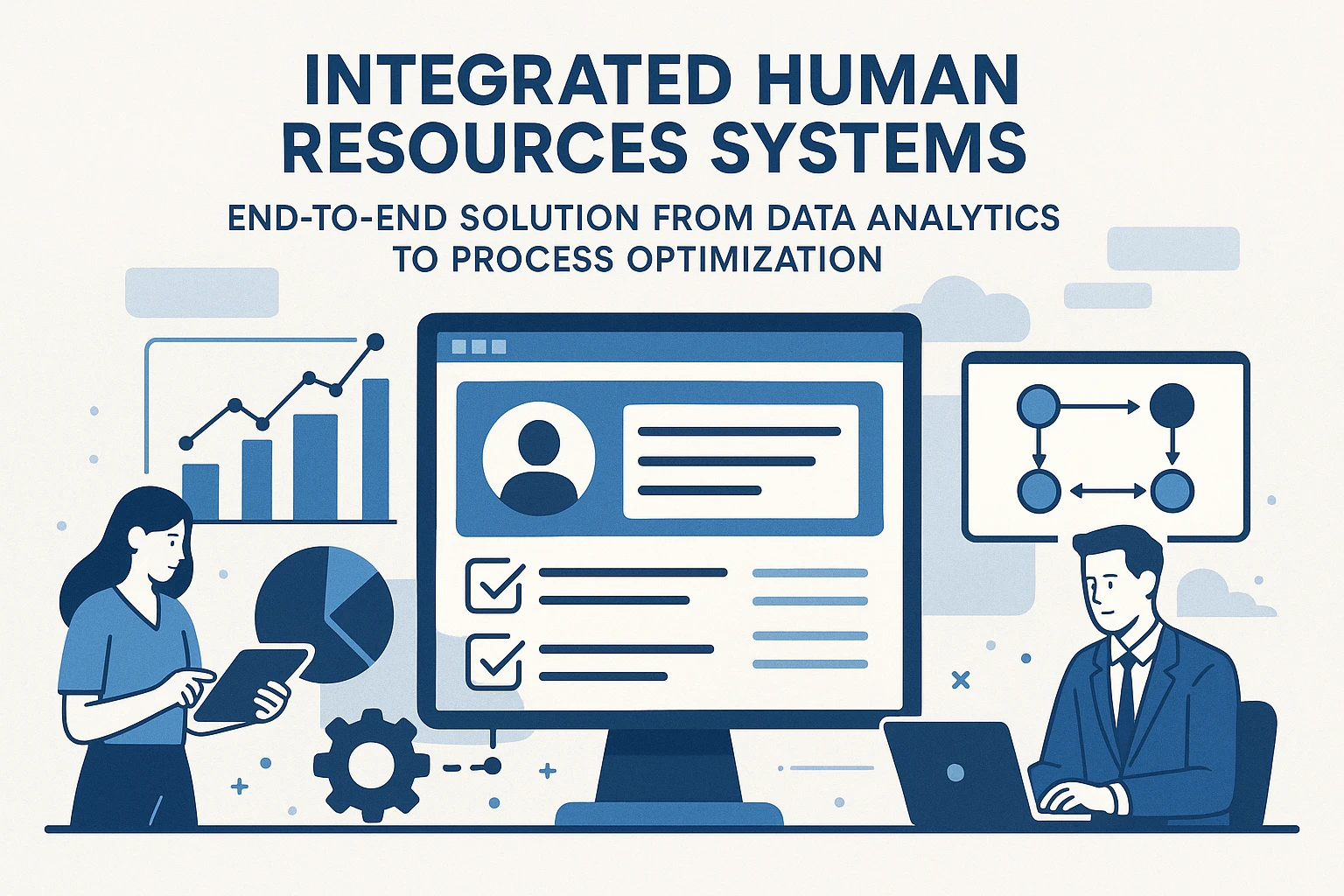 一体化人力资源系统：从数据统计到流程优化的全场景解决方案