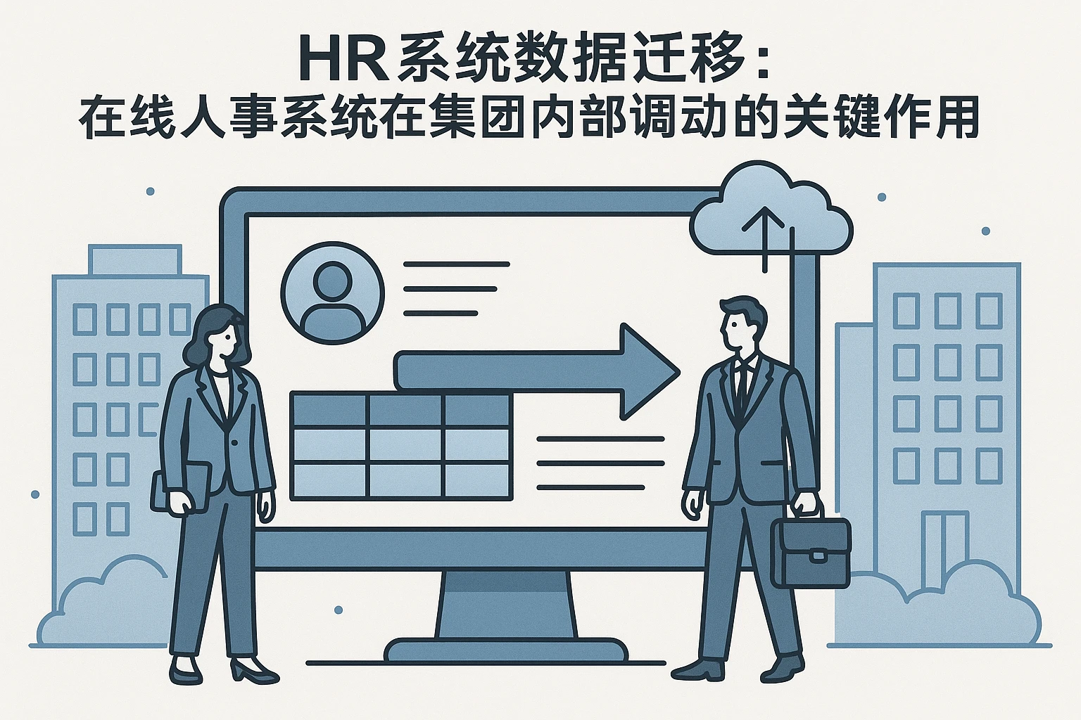 HR系统数据迁移：在线人事系统在集团内部调动的关键作用