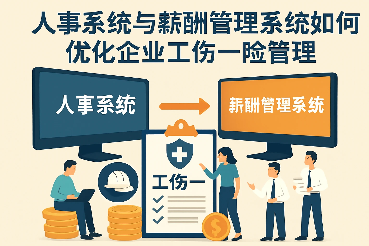 人事系统与薪酬管理系统如何优化企业工伤一险管理