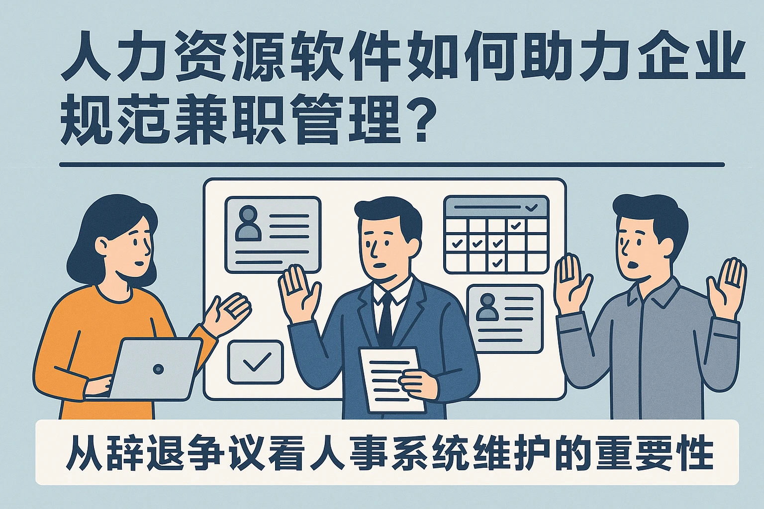 人力资源软件如何助力企业规范兼职管理？从辞退争议看人事系统维护的重要性