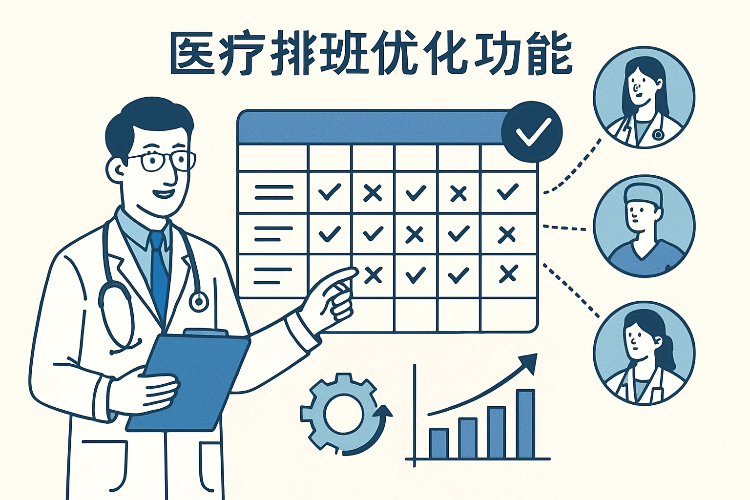 医疗排班优化功能