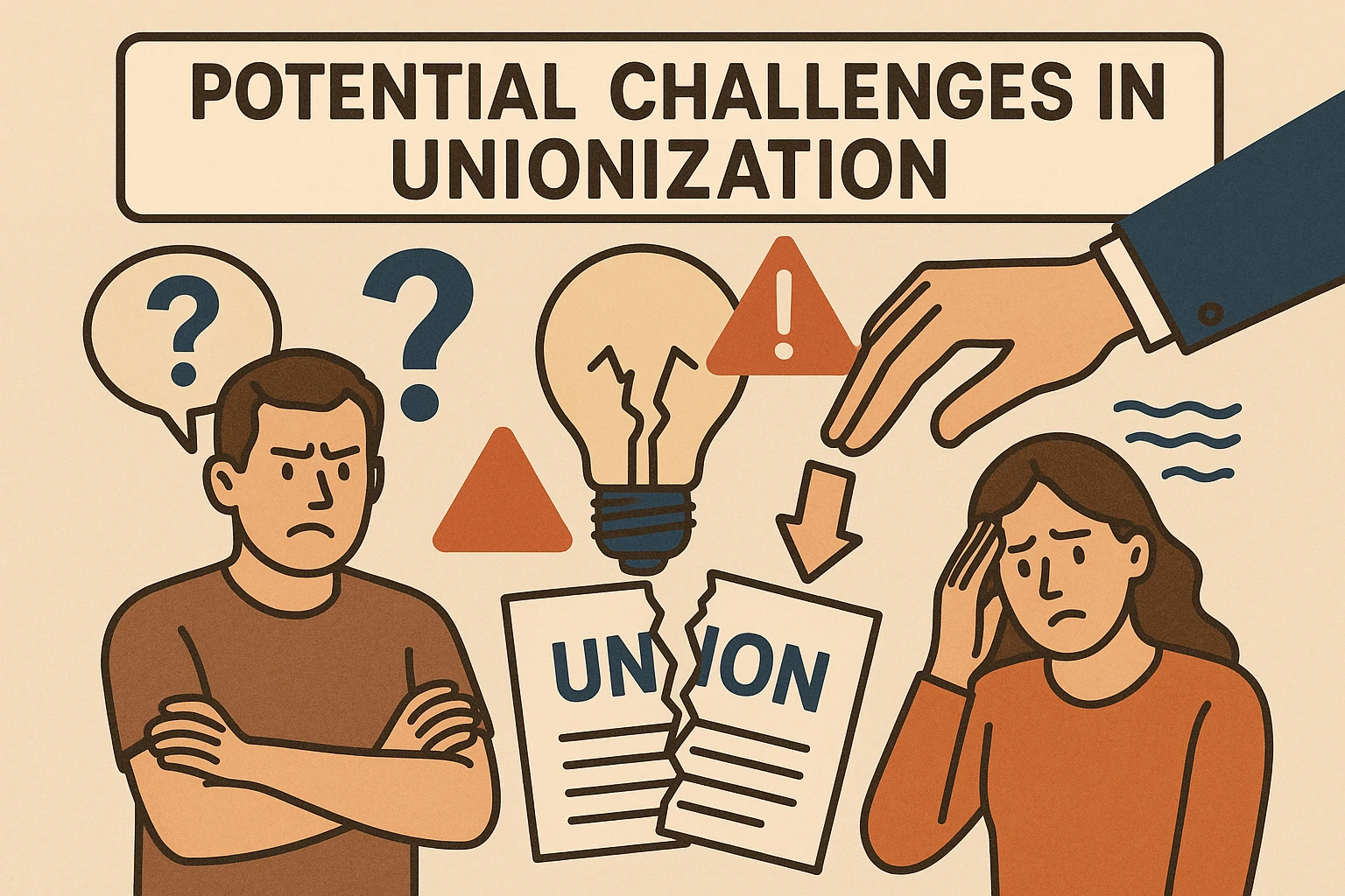 工会组建的潜在挑战