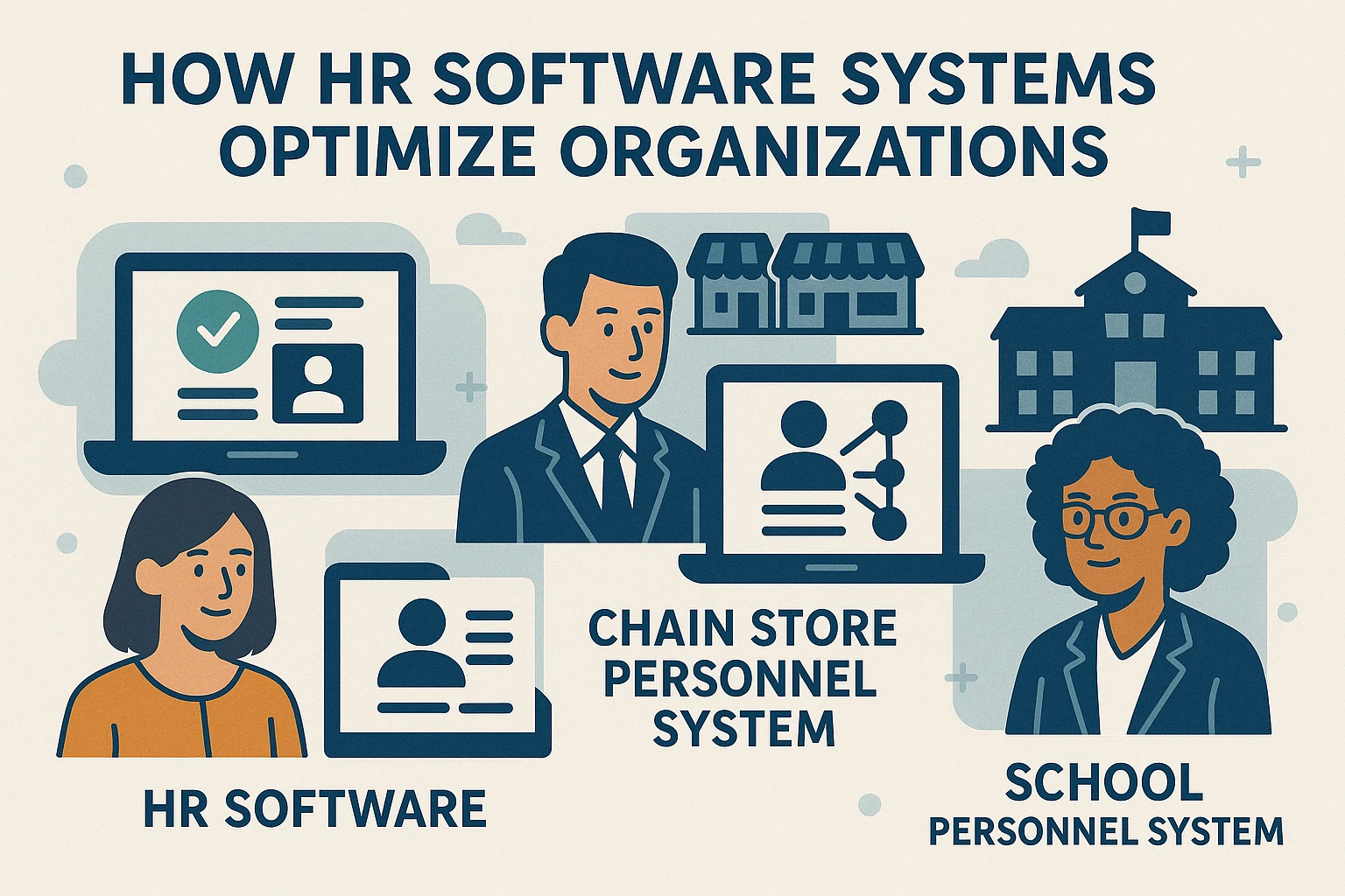 如何通过人事管理软件、连锁门店人事系统和学校人事管理系统实现组织优化