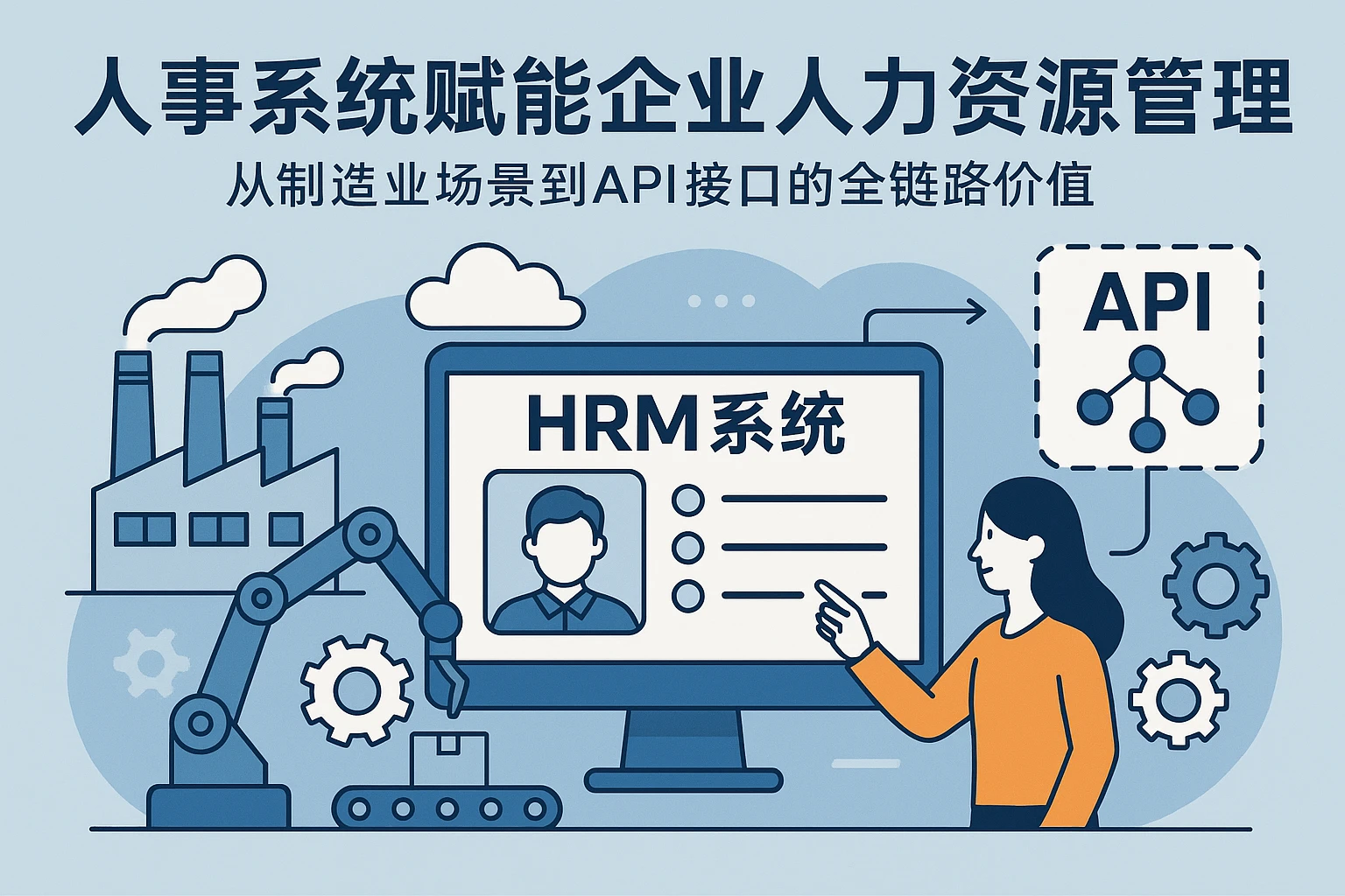 人事系统赋能企业人力资源管理:从制造业场景到API接口的全链路价值