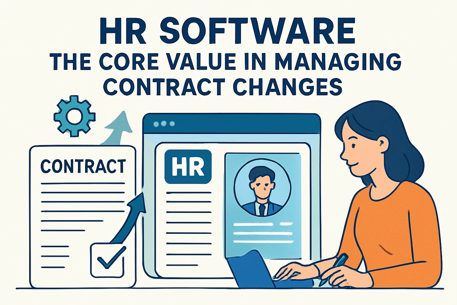 人力资源软件在合同变更管理中的核心价值