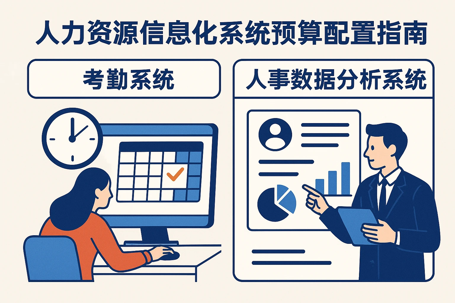 人力资源信息化系统预算配置指南：考勤系统与人事数据分析系统全面解析