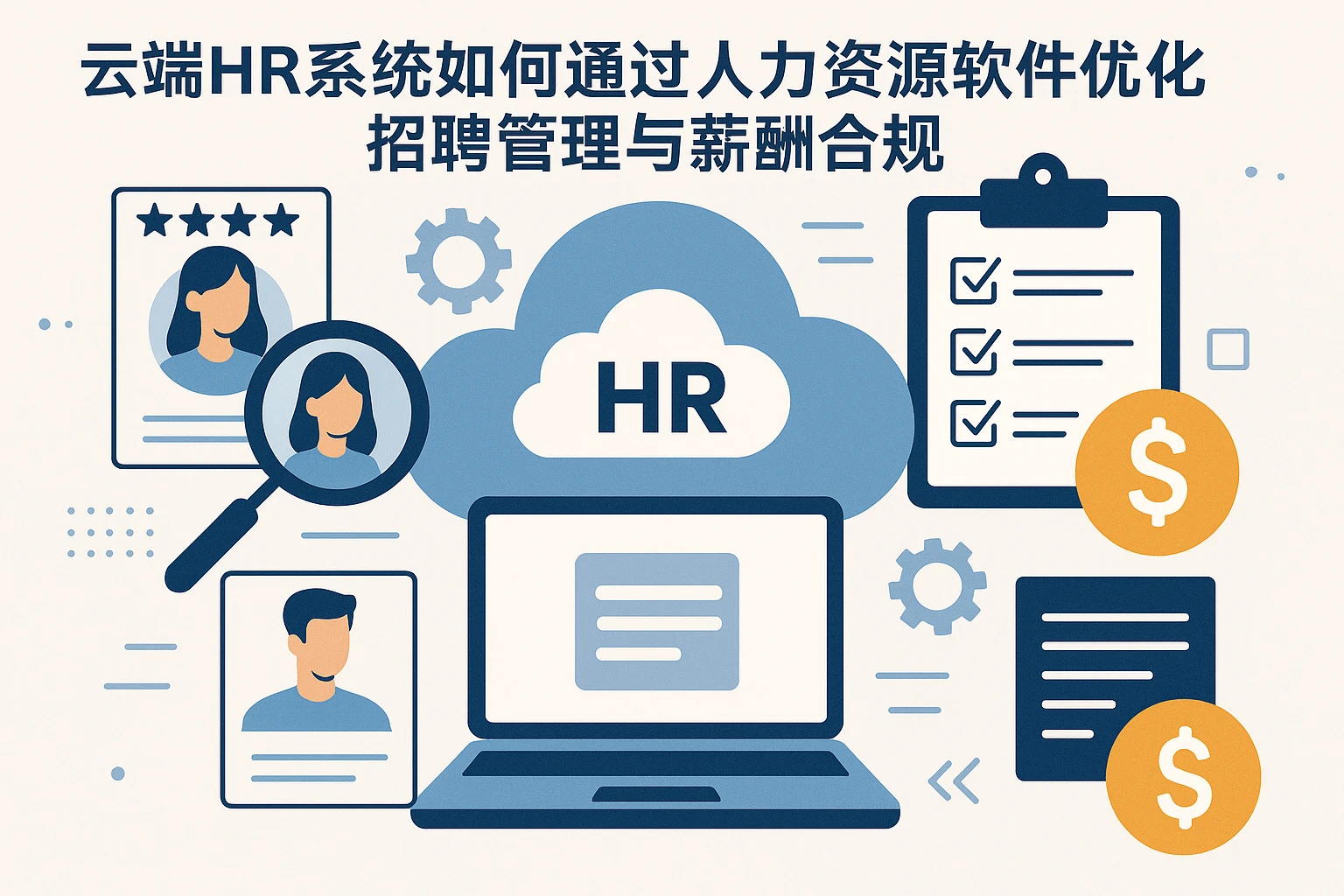 云端HR系统如何通过人力资源软件优化招聘管理与薪酬合规