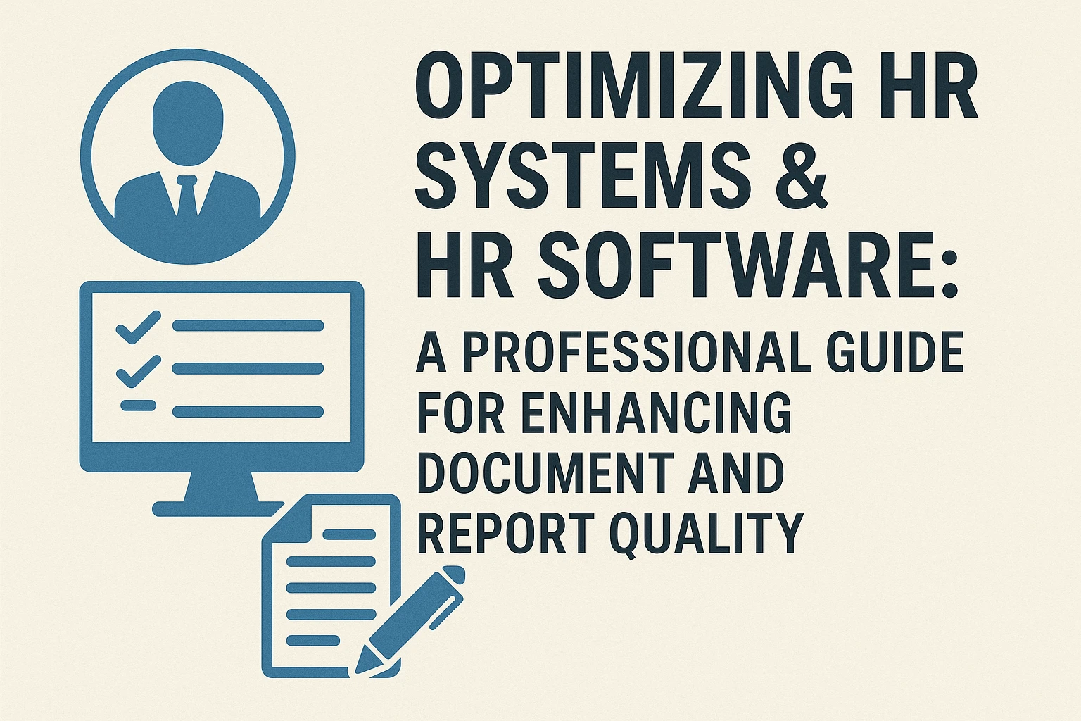 优化人事系统与人力资源软件：提升公文写作与报告质量的专业指南