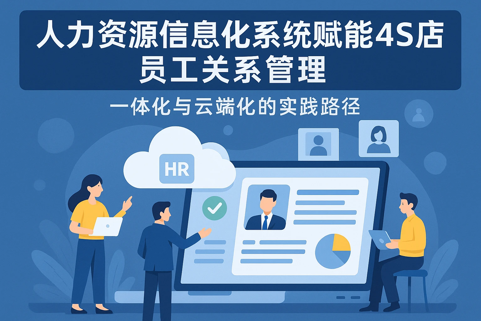 人力资源信息化系统赋能4S店员工关系管理:一体化与云端化的实践路径
