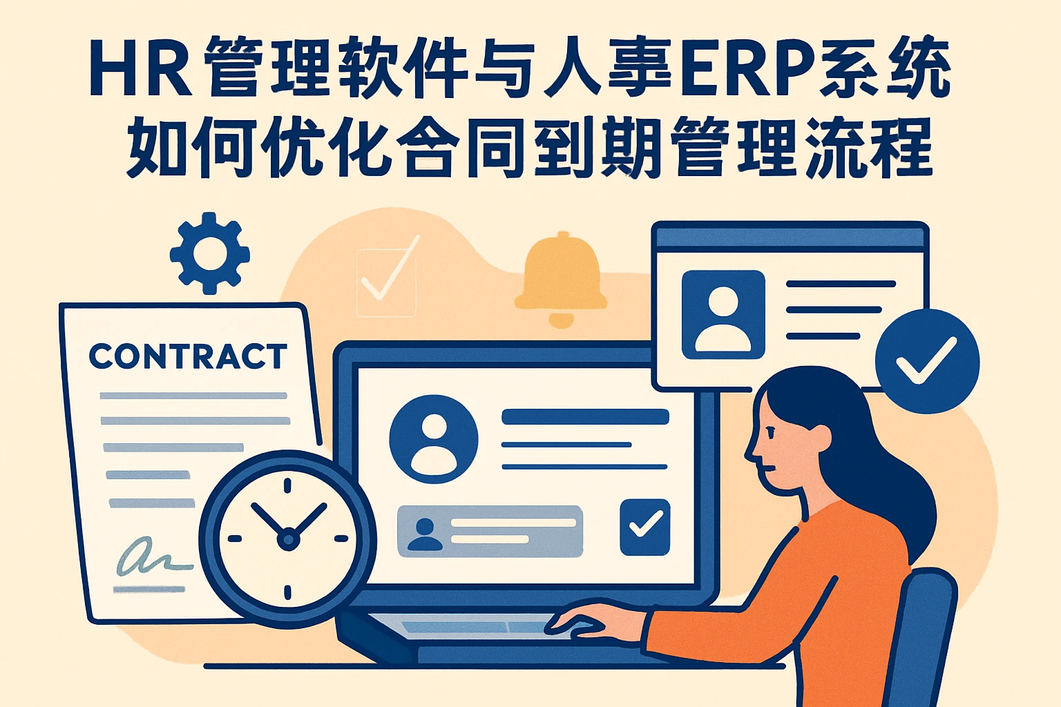 HR管理软件与人事ERP系统如何优化合同到期管理流程
