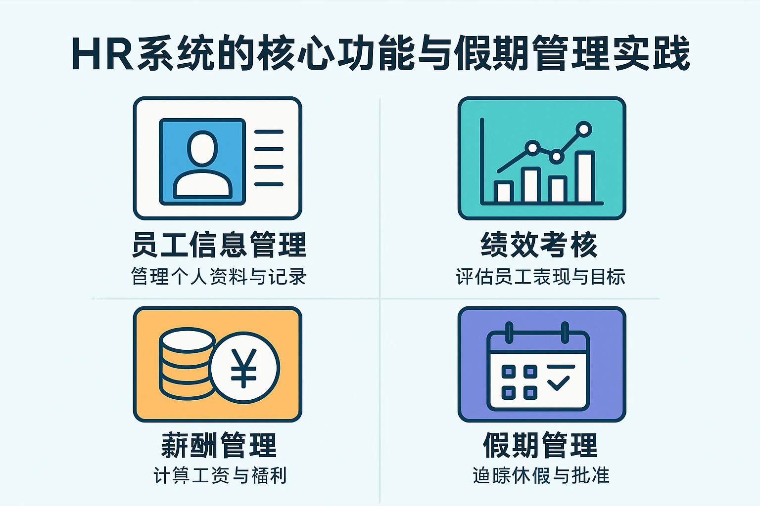 HR系统的核心功能与假期管理实践
