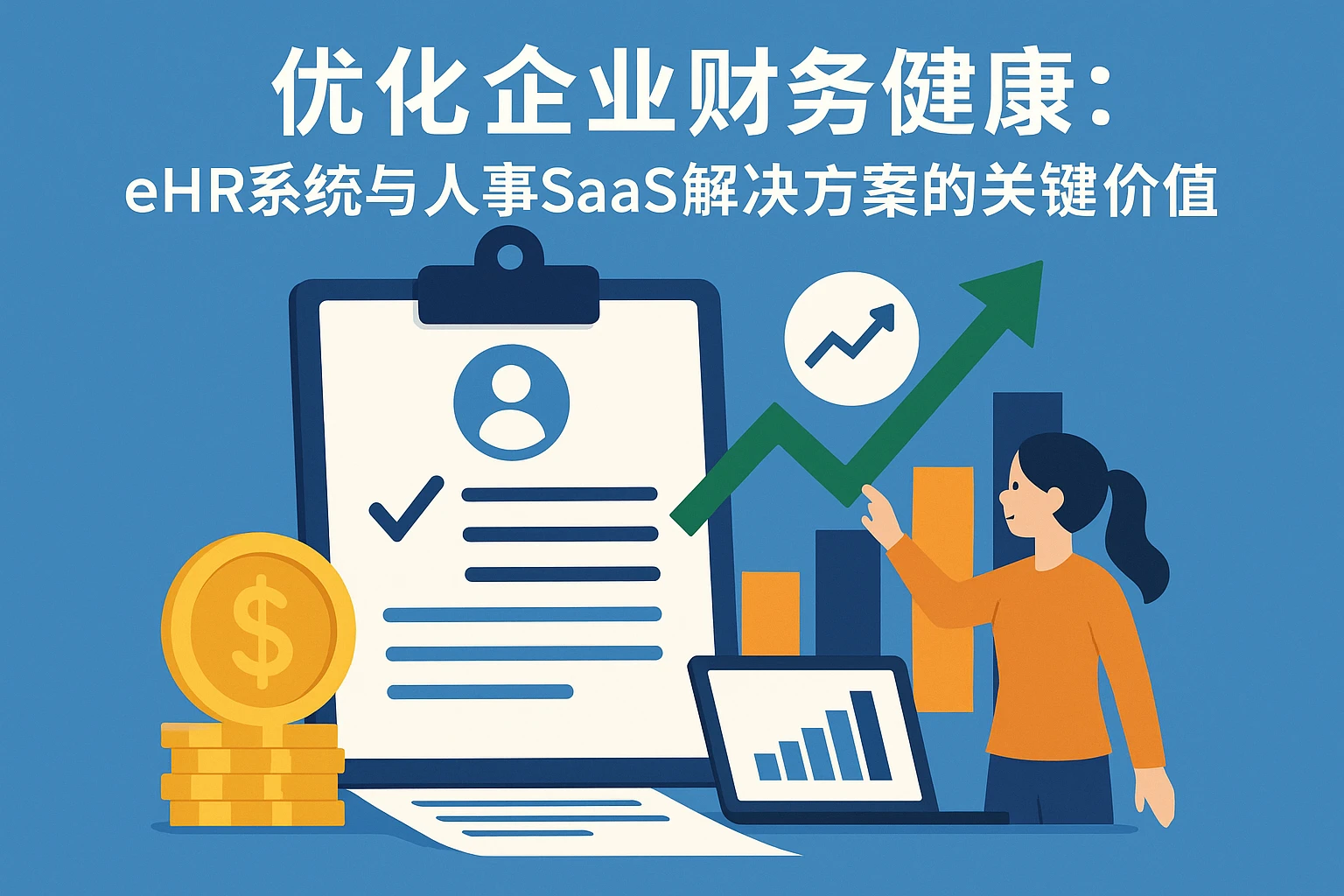 优化企业财务健康:eHR系统与人事SaaS解决方案的关键价值