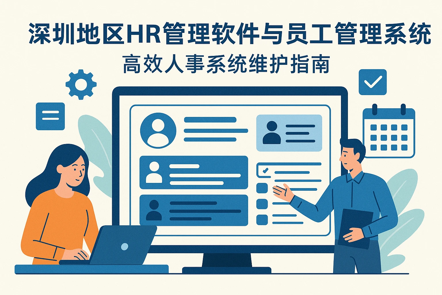 深圳地区HR管理软件与员工管理系统：高效人事系统维护指南