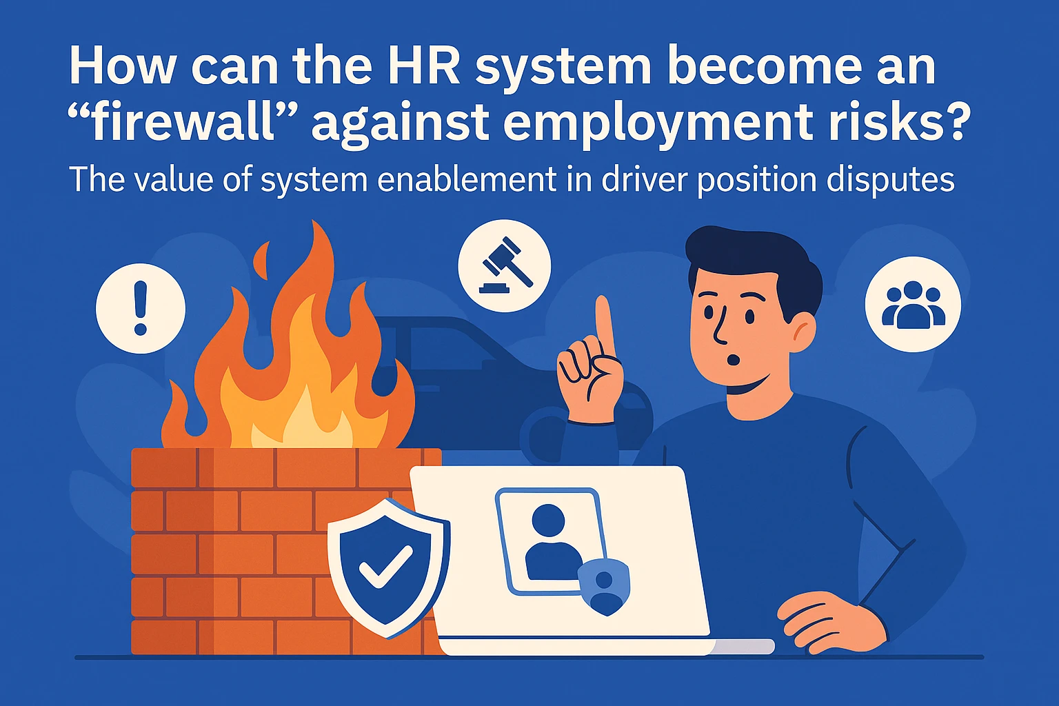 人事系统如何成为企业用工风险的“防火墙”?从司机岗位争议看系统赋能的价值