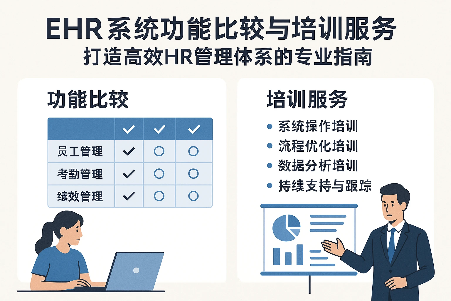 EHR系统功能比较与培训服务：打造高效HR管理体系的专业指南