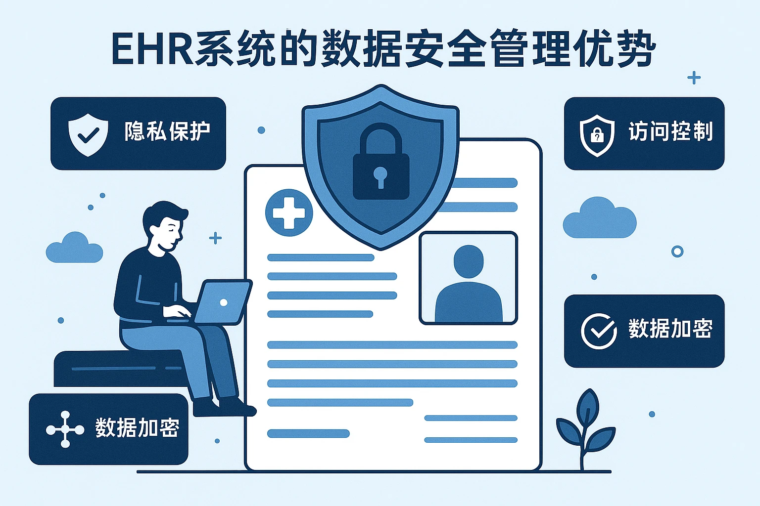 EHR系统的数据安全管理优势