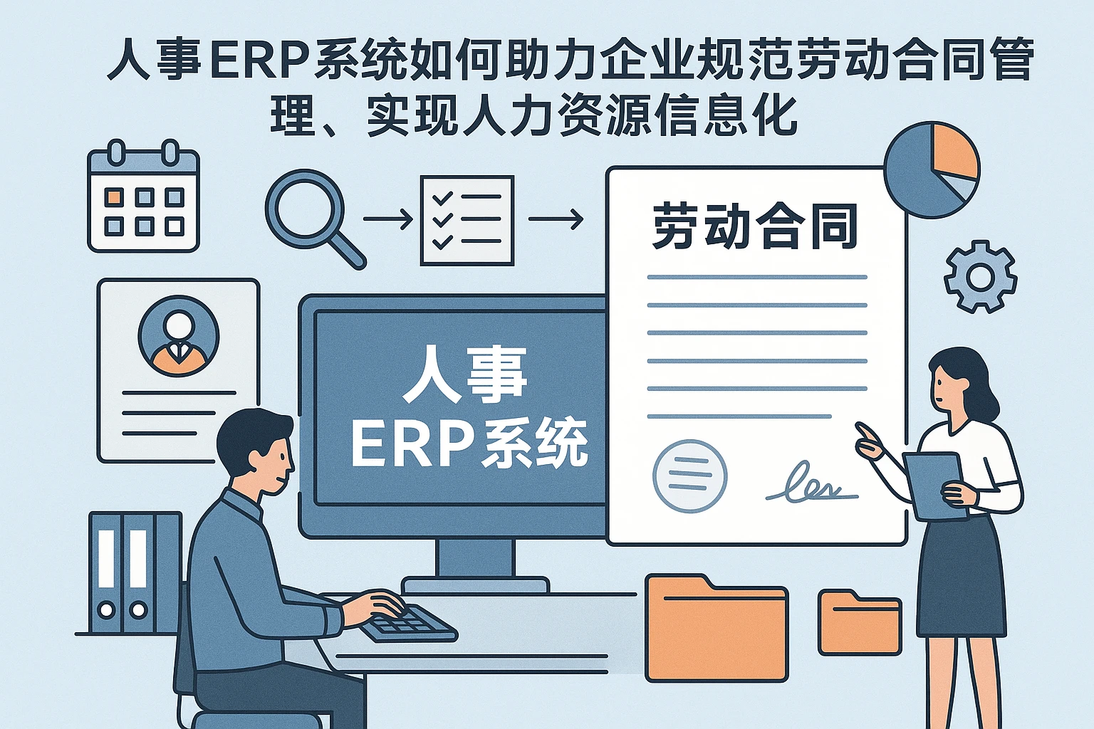 人事ERP系统如何助力企业规范劳动合同管理,实现人力资源信息化